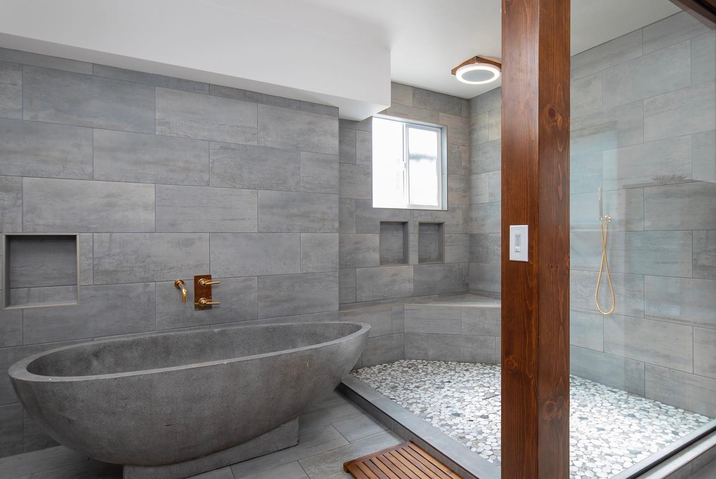San Diego bathroom tile floor