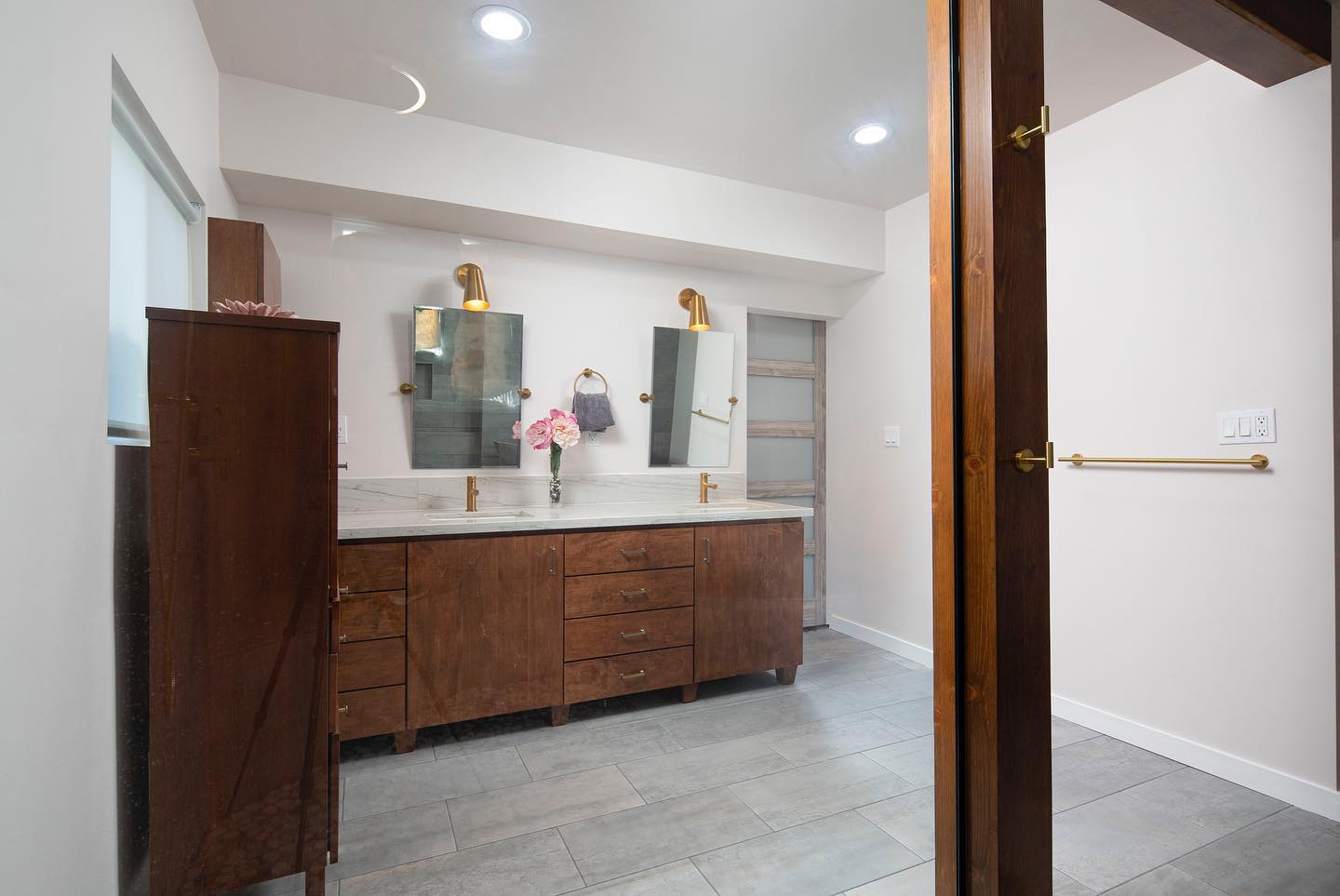 Custom San Diego bathroom cabinetry
