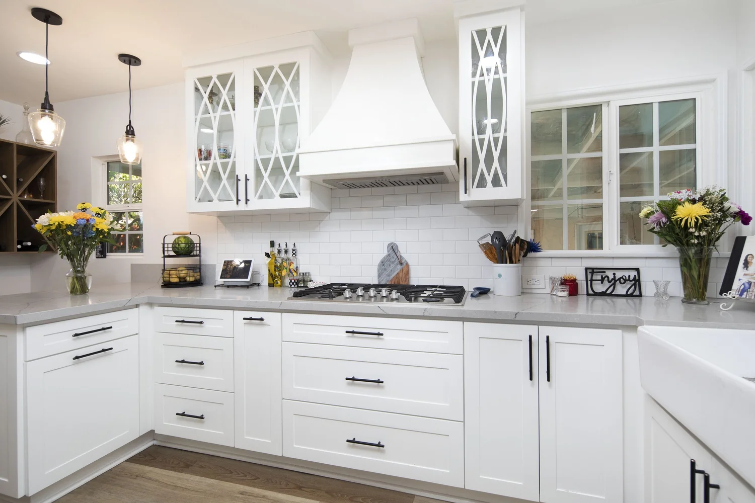 San Diego kitchen remodel with quartz countertops