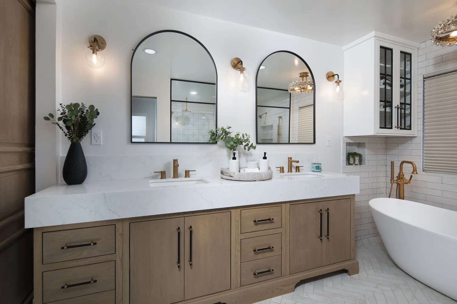 San Diego master bathroom design